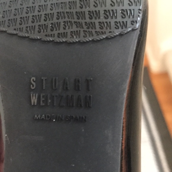Stuart Weitzman round-toe pump, 2 3/4" covered heel. 9M Dust Bag-no box - Picture 11 of 14
